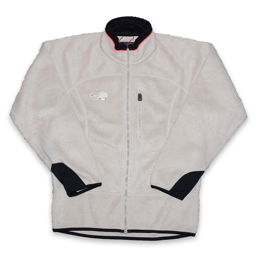 Vintage Fila Fleece Jacket Medium / Large