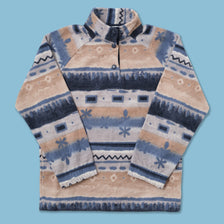 Vintage Fila Women's Snap Fleece Small / Medium