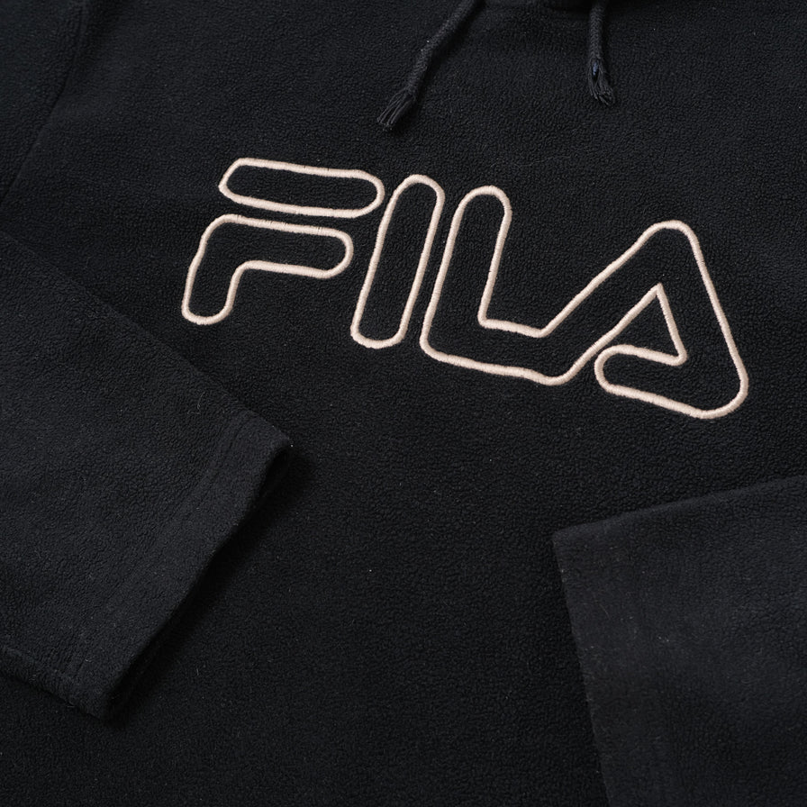 Vintage Fila Fleece Hoody Large / XLarge