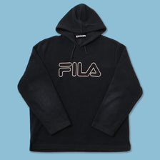 Vintage Fila Fleece Hoody Large / XLarge