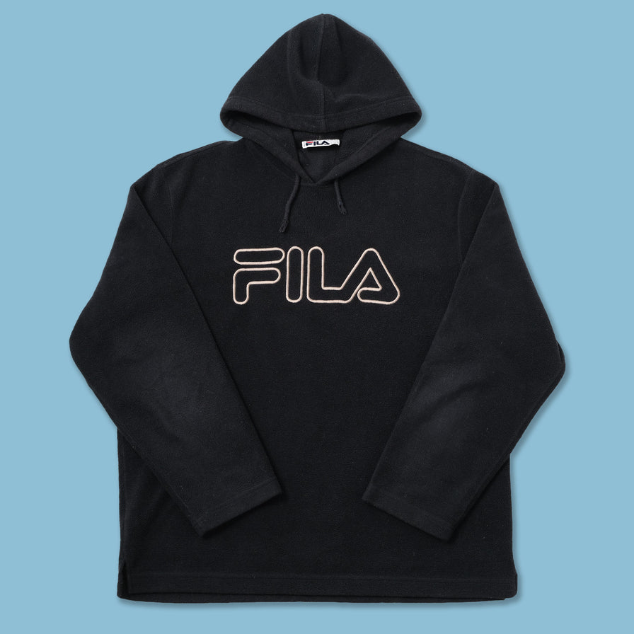 Vintage Fila Fleece Hoody Large / XLarge