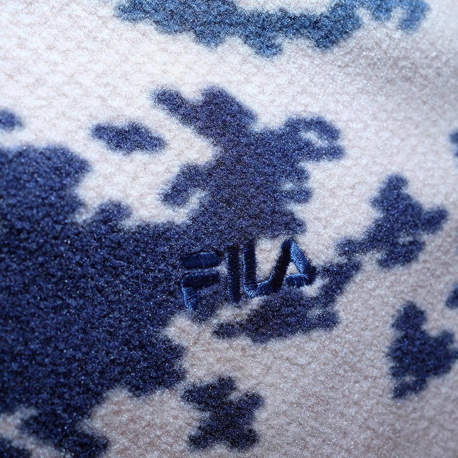 Fila Hooded Half Zip Fleece Medium (wmns) - Double Double Vintage