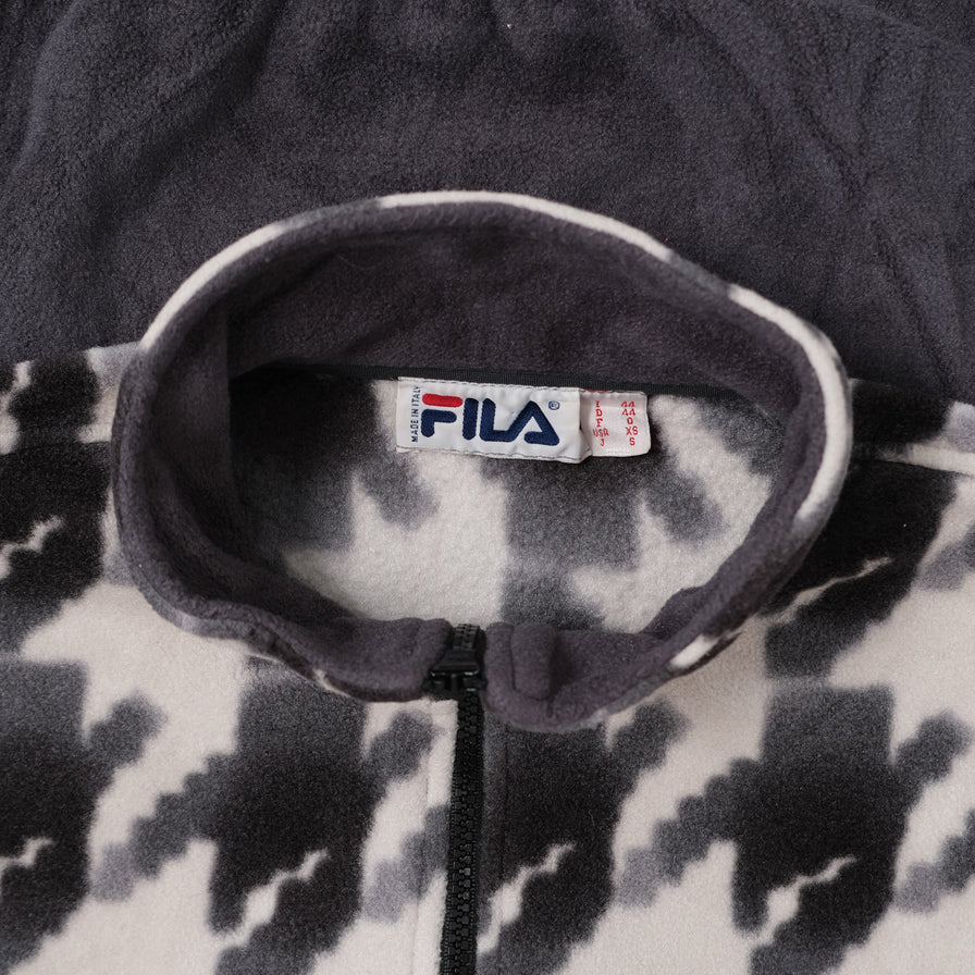 Vintage Fila Q-Zip Fleece Small