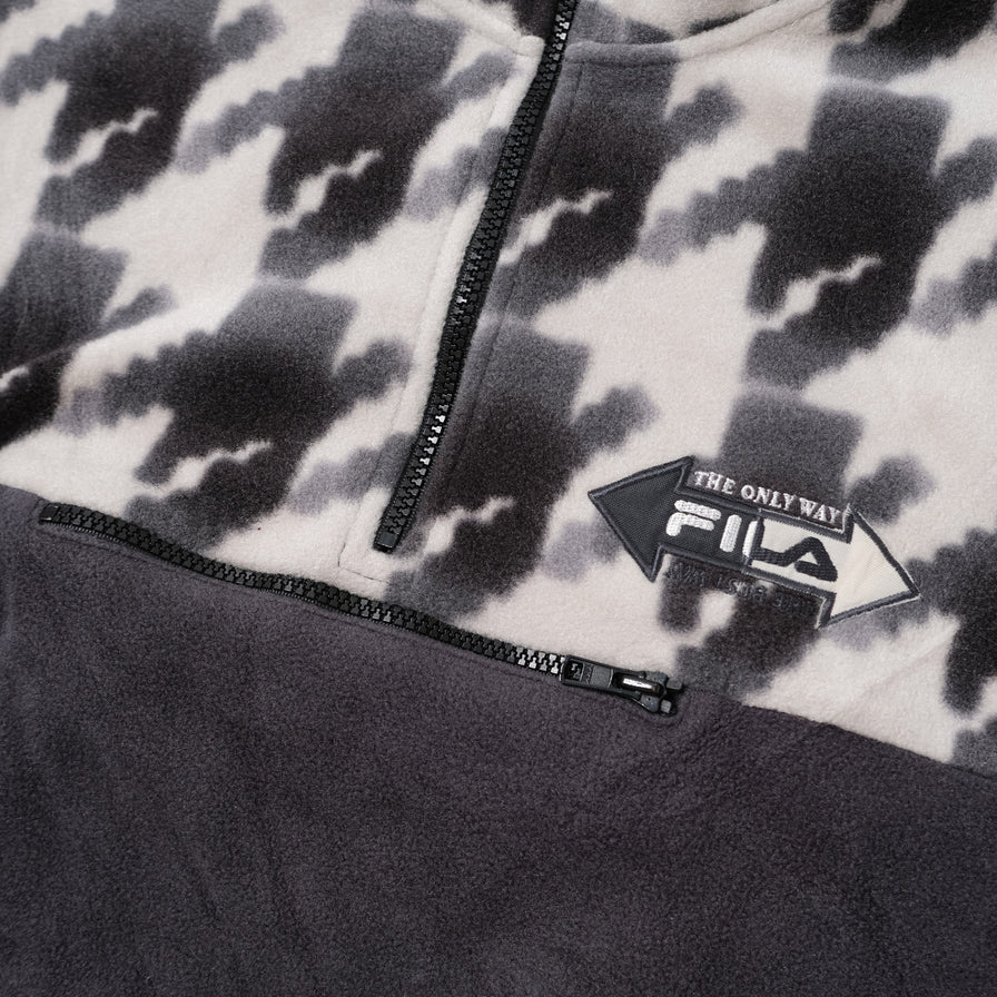 Vintage Fila Q-Zip Fleece Small