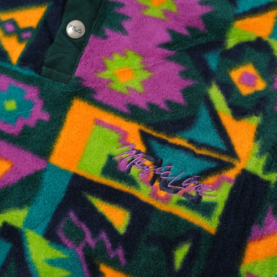 Vintage Fila Magic Line Snap Fleece XLarge / XXL