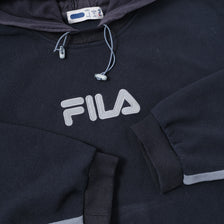 Vintage Fila Fleece Hoody Large