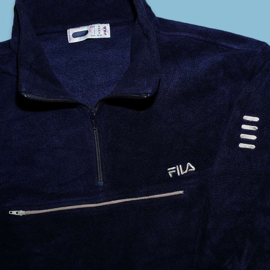 Vintage Fila Q-Zip Fleece Medium / Large