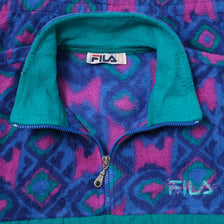 Vintage Fila Magic Line Q-Zip Fleece XLarge