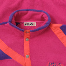 Vintage Fila Magic Line Snap Fleece XLarge