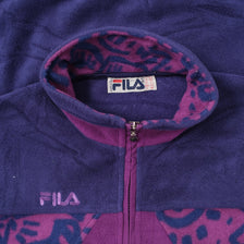 Vintage Fila Q-Zip Fleece Medium