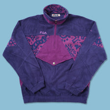 Vintage Fila Q-Zip Fleece Medium