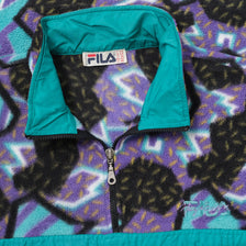 Vintage Fila Magic Line Q-Zip Fleece XLarge