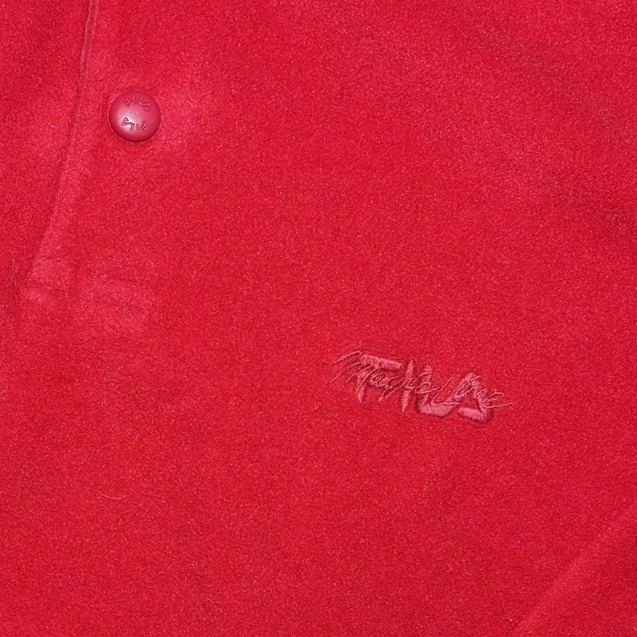 Vintage Fila Snap Fleece Large - Double Double Vintage