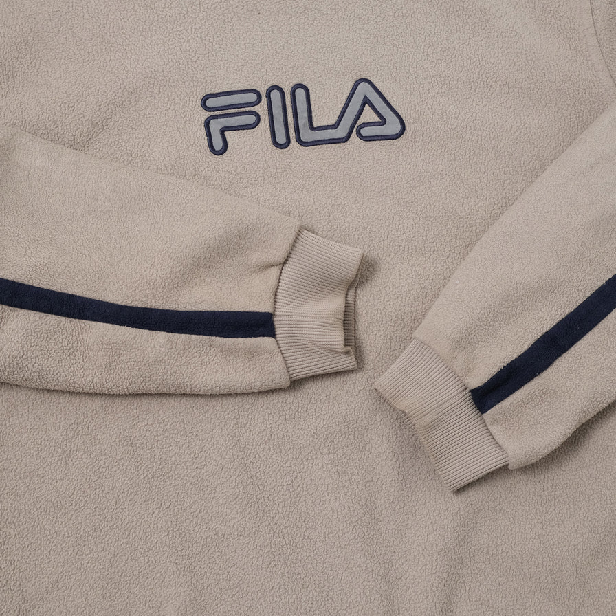 Rare Fila Sweatshirt Fila Small Logo Embroidery Women Spell Out Sports  Clothing Crewneck Sweater Size Xlarge 