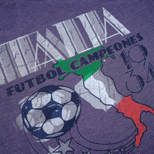 Vintage Fila Futbol T-Shirt Large - Double Double Vintage