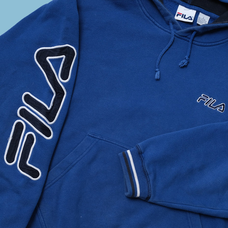 Vintage Fila Hoody Large