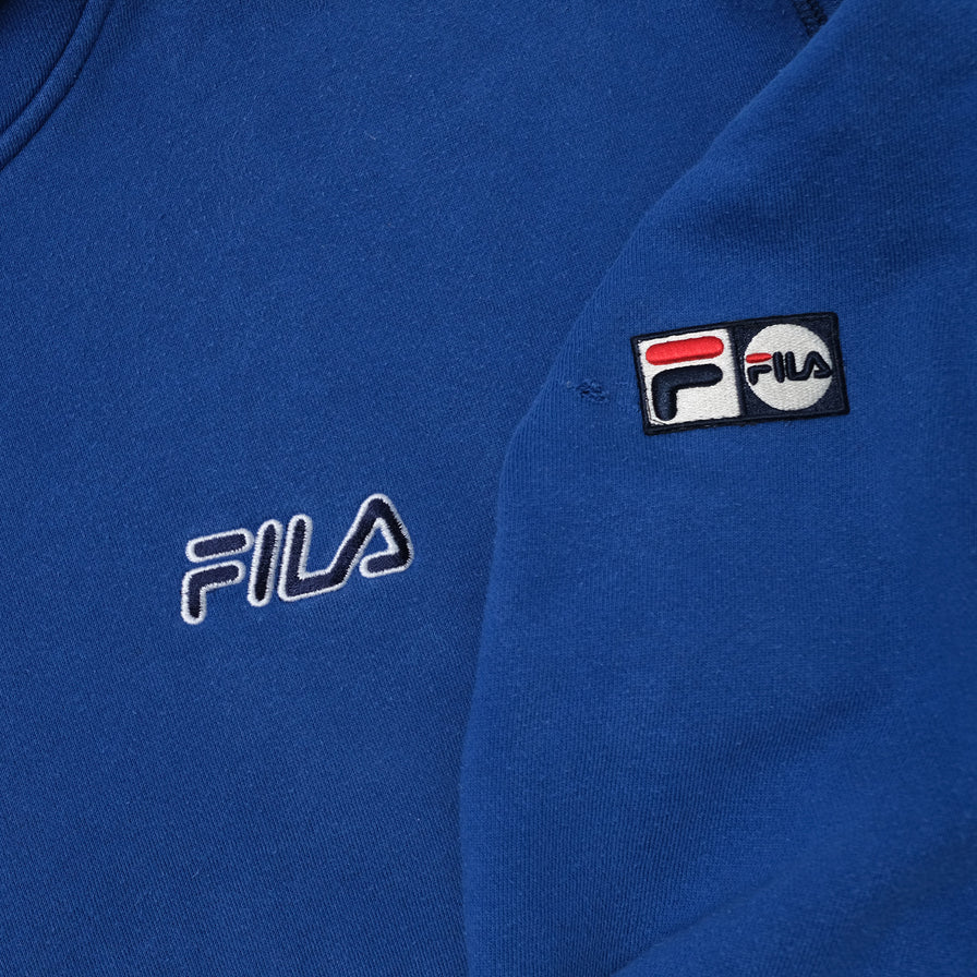 Vintage Fila Hoody Large