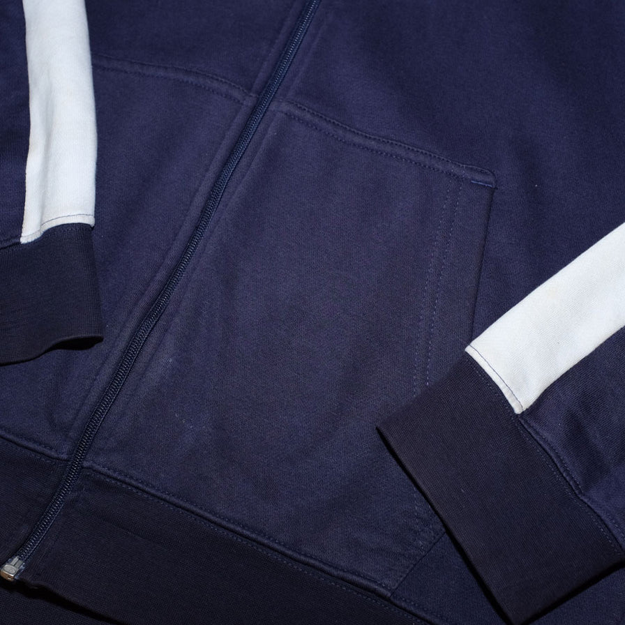 Vintage Fila Logo Zip Hoody Large - Double Double Vintage