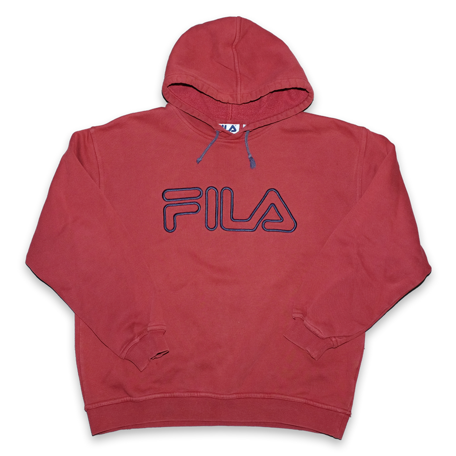 Vintage Fila Hoody Small - Double Double Vintage
