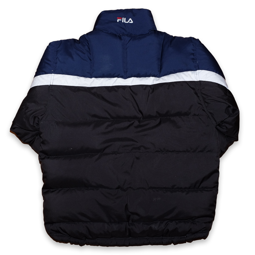Vintage Fila Puffer Down Jacket Small Medium Double Double Vintage