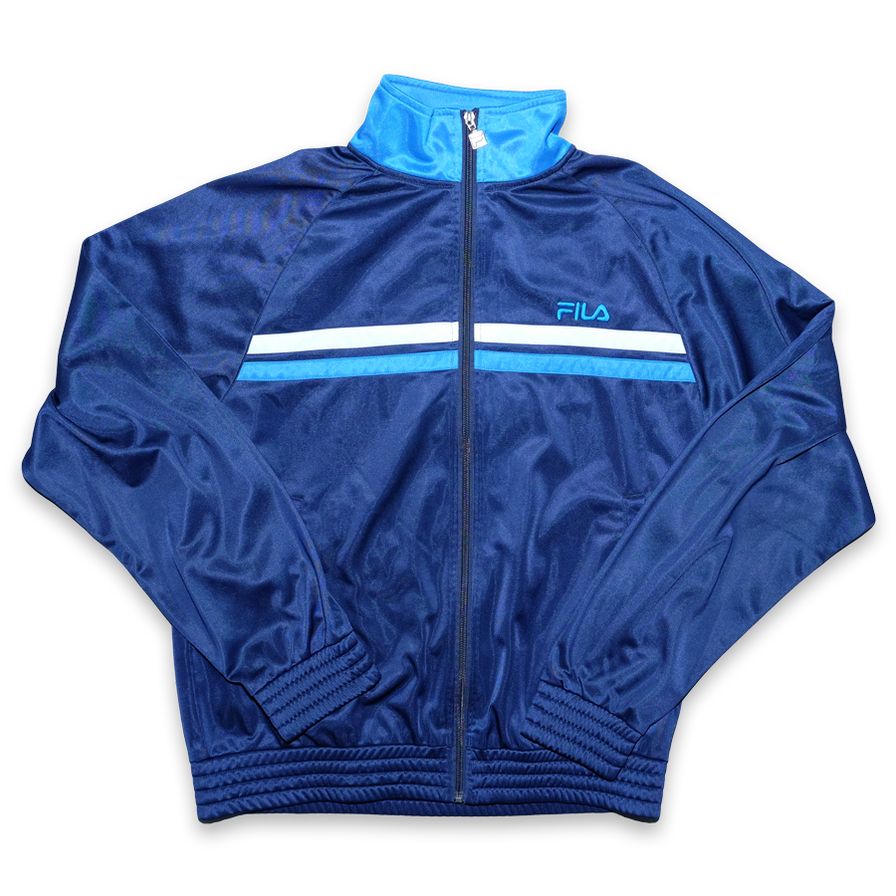 Vintage Fila Trackjacket Medium - Double Double Vintage