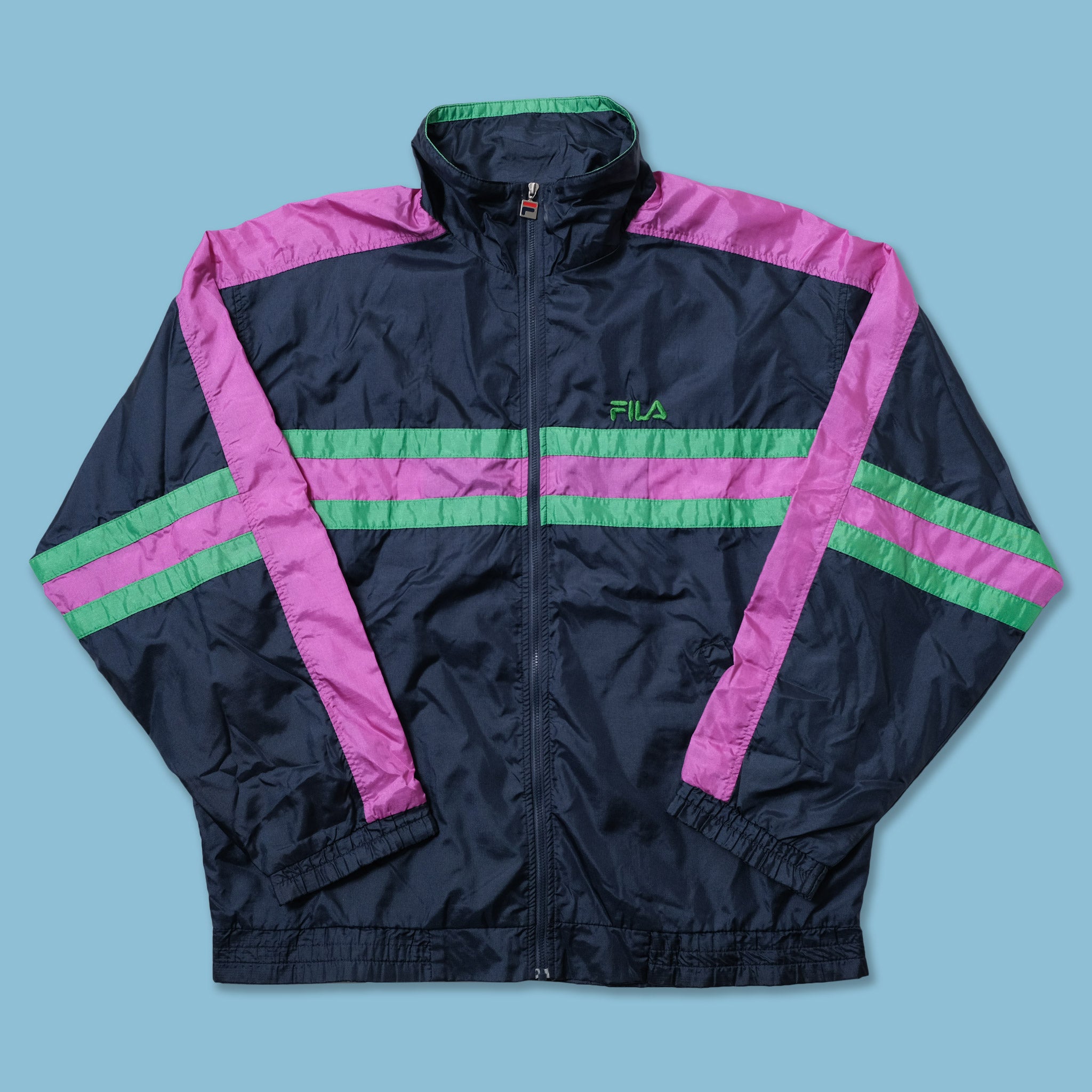 Fila neon hot sale jacket