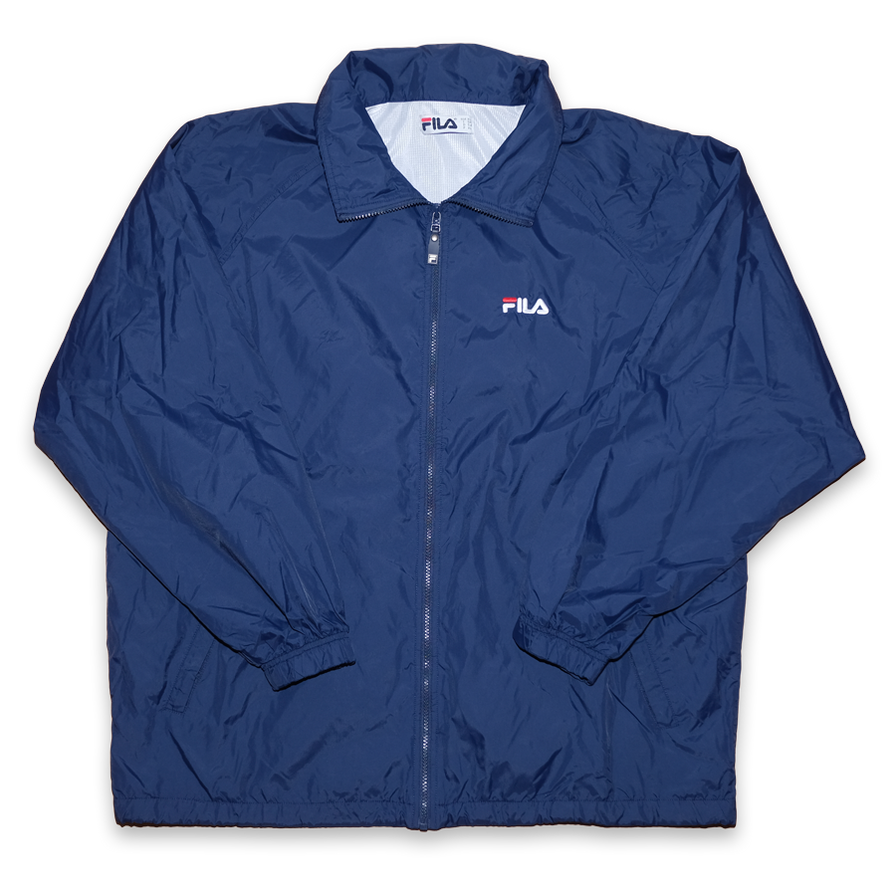 Vintage Fila Rain Jacket XXLarge - Double Double Vintage