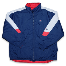 Vintage Fila Reversible Puffer Jacket XLarge - Double Double Vintage