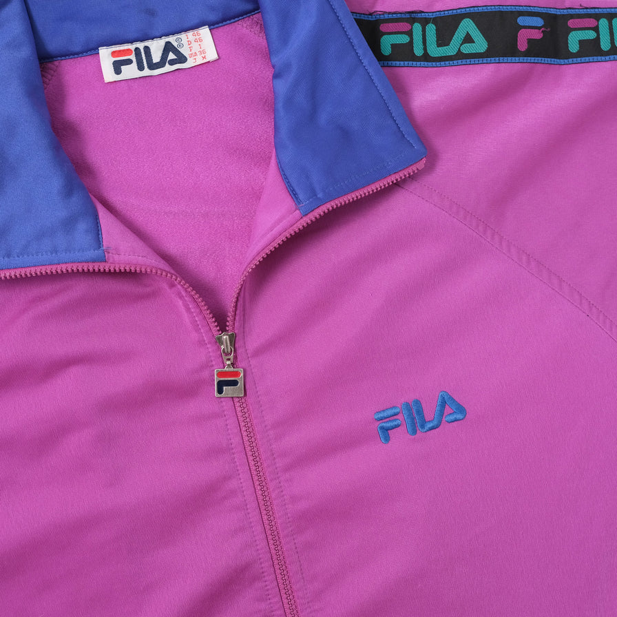 Vintage Fila Track Jacket Medium