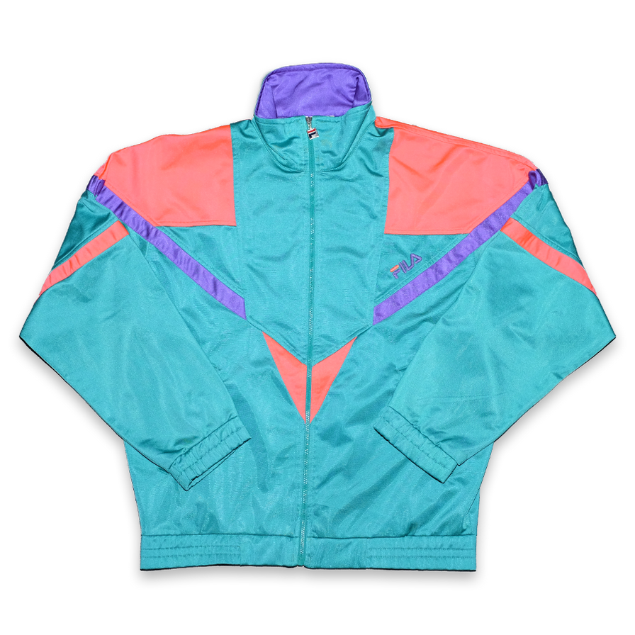 Vintage Fila Track Jacket Medium - Double Double Vintage