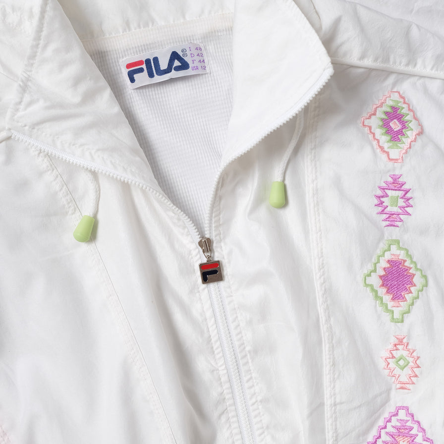 Vintage Fila Women's Track Jacket Medium