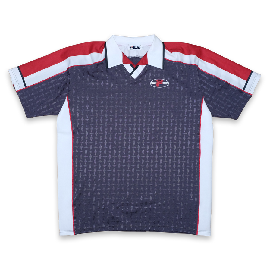 Vintage Fila International Polo Large - Double Double Vintage