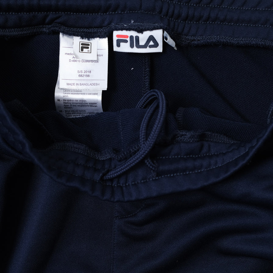 Vintage Fila Button Track Pants Small