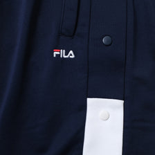 Vintage Fila Button Track Pants Small