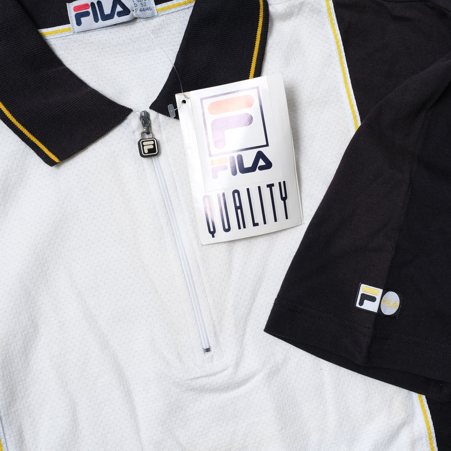 Vintage Deadstock Fila Q-Zip Polo