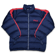 Vintage Fila Puffer Jacket Large - Double Double Vintage