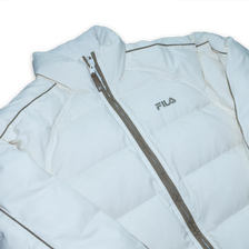 Fila Puffer Jacket Small - Double Double Vintage