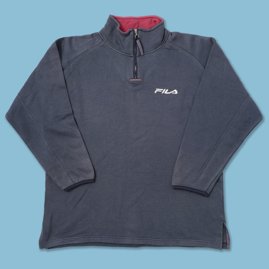 Vintage Fila Q-Zip Sweater Small / Medium