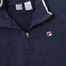 Vintage Fila Q-Zip Sweater Medium