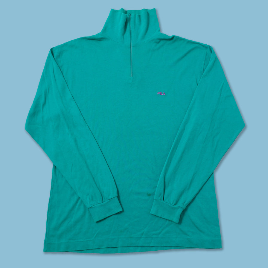 Vintage Fila Thin Q-Zip Sweater XLarge / XXL