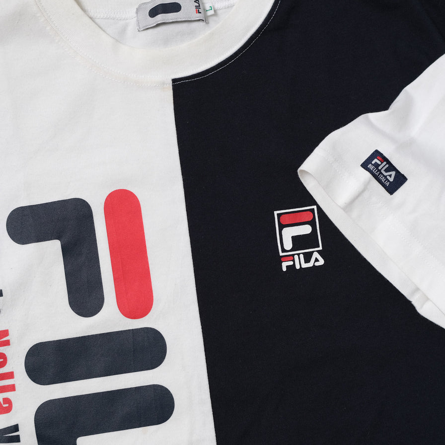 T shirt fila vintage sales