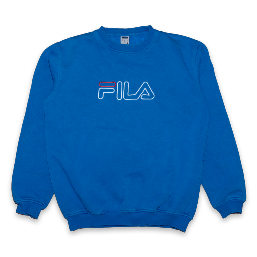 Vintage Fila Sweatshirt Medium Double Double Vintage