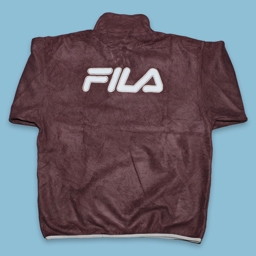 Vintage Fila Q-Zip Fleece XLarge - Double Double Vintage