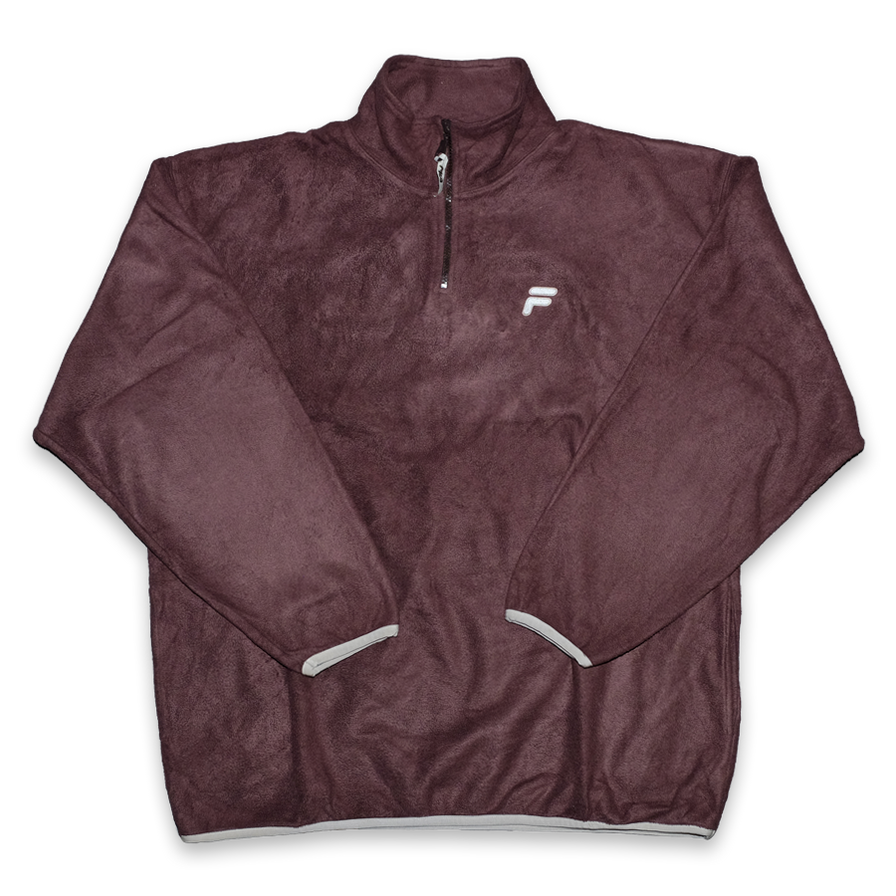 Vintage Fila Q-Zip Fleece XLarge - Double Double Vintage