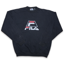 Vintage Fila Logo Sweatshirt Large - Double Double Vintage
