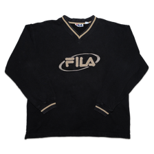 Vintage Fila V-Neck Sweater XLarge - Double Double Vintage