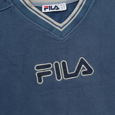 Vintage Fila V-Neck Sweater XLarge