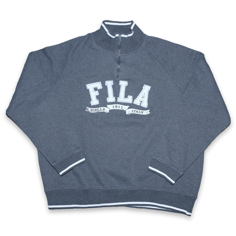 Vintage Fila Q-Zip Sweater XLarge - Double Double Vintage