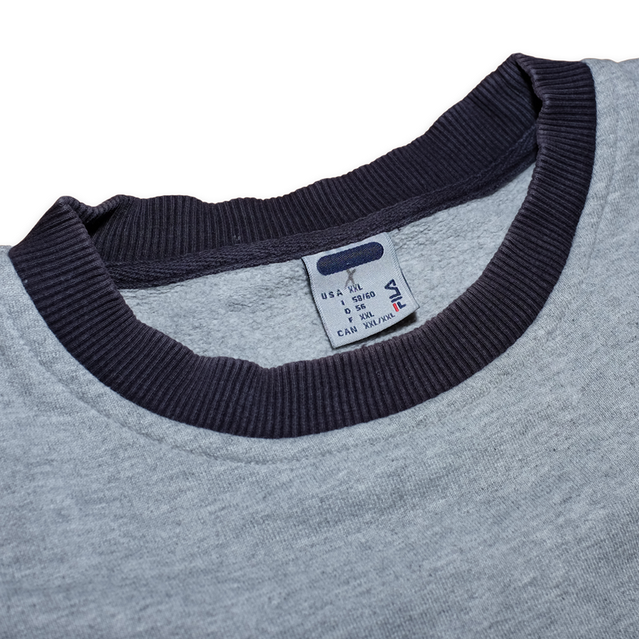 Vintage Fila Logo Sweatshirt XLarge - Double Double Vintage