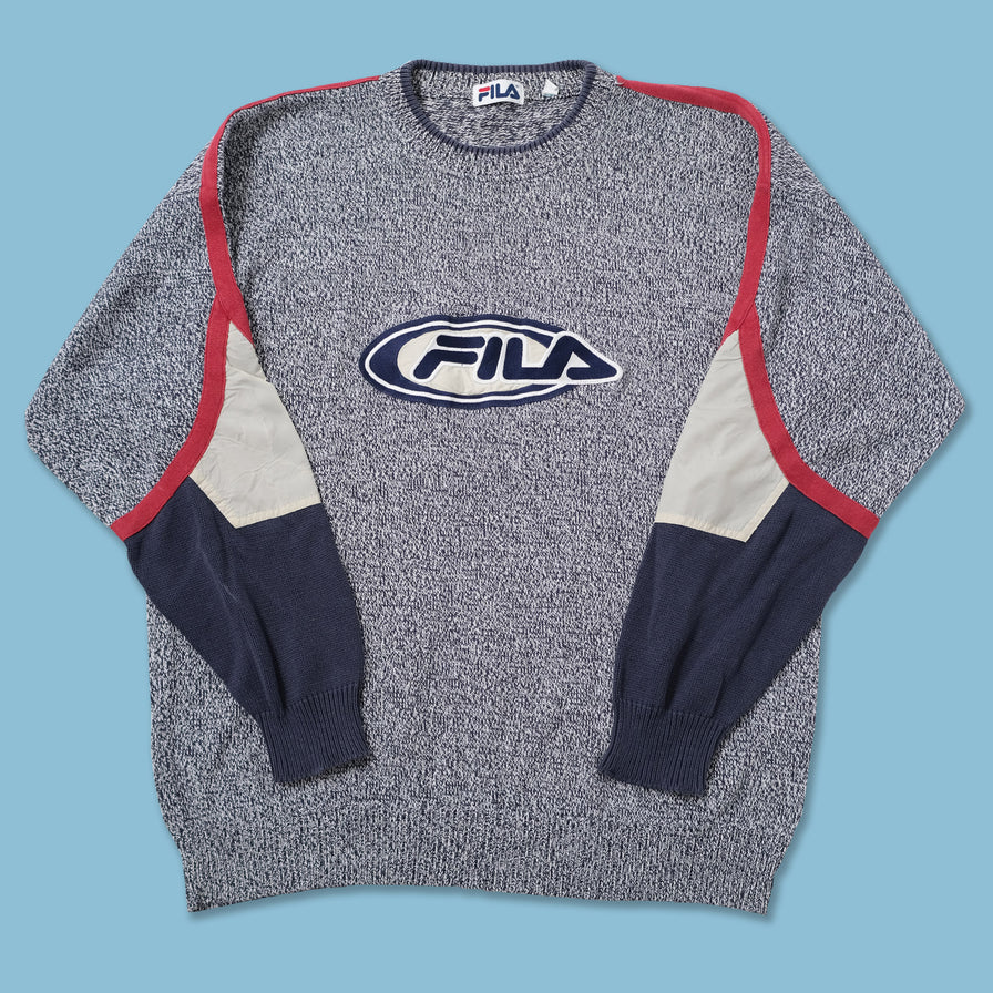 Vintage Fila Knit Sweater XLarge